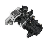 XRUKGUO Válvula Escape Motor para Ford para Grand para Edge para Focus para Kuga para Mondeo 2014 2015 2016 2017 2018 2019 2020 2021 2022 9807593080 1X Módulo Válvula EGR Enfriador