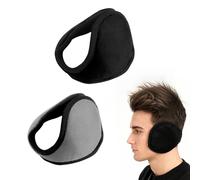 XRVRILE 2 Pezzi Copriorecchie Donna Uomo, Paraorecchie Invernali in Pile Morbido, Scaldino per Orecchie Caldo Antivento Unisex, Copriorecchie per Casco Bici, Sci, Escursionismo, Attività all’Aperto