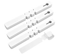 XRVRILE 200 Piezas Etiquetas para Plantas con Anillo, Etiquetas Plantas para Escribir de Plástico, Impermeables y Ajustables, Marcadores de Plantas para Jardín Huerto Balcón