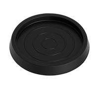 XRVRILE 4 unidades de posavasos para muebles, redondos, almohadillas antideslizantes, tope de goma, 2,5 pulgadas, color negro, antideslizante, para armarios, sofás, mesas, pianos, ruedas de muebles