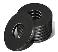 XRXYMQ 150 Pcs Arandelas M3 Arandelas Metalicas M3x10 mm Para Tornillos Sujetadores para Tornillos Pernos Sujetadores Fontanería