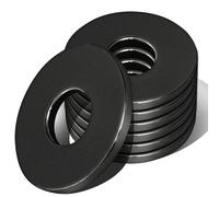 XRXYMQ 150 Pcs Arandelas M5 Arandelas Metalicas M5x10 mm Para Tornillos Sujetadores para Tornillos Pernos Sujetadores Fontanería