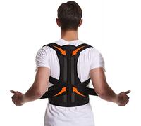 XS-5XL Corrector De Postura para Tallas Grandes Faja para La Espalda para Mujeres, Hombres, Estudiantes Y Adolescentes Corrector De Joroba para Escoliosis Cinturón De Soporte para La Espalda(4XL)