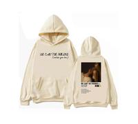 (XS,khaki)Ariana Grande We Can't Be Friends Hoodie Man Woman Harajuku Hip Hop Trendy Pullover Tops Sweatshirt Bruce Springsteen Fans Gift