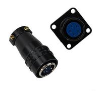 XS16J5P - Conector macho de 5 pines para máquinas de soldadura Klutch, acoplamiento de conexión rápida, construcción de plástico y metal