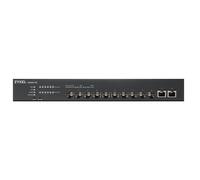 XS1930-12F, 10-port 10G Smart Managed Fiber Switch, 2 Multi-Gigabit Ports