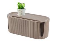 xScatola Di Gestione Dei Cavi, Organizer per Cavi per Scrivania, TV, Computer, Hub USB per Coprire E Nascondere, Scatola Di Gestione DeiCavi CaseContainer per La Casa