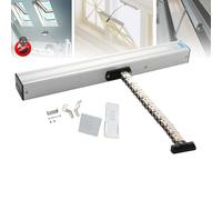 XSDAJSD Abridor de Ventanas automático (300-1000 mm), con Interruptor de Pared y Control Remoto, diseño de Doble Cadena, protección IP32, bajo Nivel de Ruido, para Ventanas abatibles, 600 mm