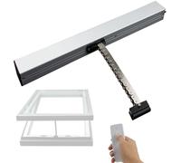 XSDAJSD Abridor de Ventanas automático con Sensor de Lluvia y Control Remoto, 300/400/500 mm de Recorrido, Cadena eléctrica, máx. 600 N, bajo Nivel de Ruido, 500 mm