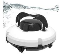 XSDAJSD Aspiradora de Piscina automática inalámbrica, Robot Limpiador de Piscinas, Robot Limpiador de Piscinas eléctrico portátil, con autonomía de 120 Minutos para Piscinas elevadas y enterradas.