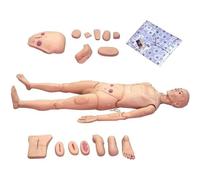 XSDAJSD Maniquí de enfermería para formación médica, maniquí de RCP con Todas Las Funciones para la práctica de enfermería, Modelo Educativo para prácticas de enfermería de último año