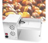 XSDAJSD Máquina Comercial para cascar castañas, descascaradora y abridora eléctrica con dirección de Corte Ajustable y Rango de Apertura de 2 a 3,7 cm para restaurantes y supermercados.