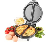 XSDAJSD Máquina eléctrica para Hacer Pizza, Horno de Pizza de encimera con Placa Antiadherente, 850 W, para Tortillas, Pan, Pasteles y Barbacoa.
