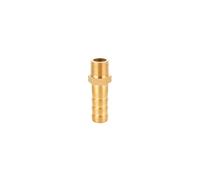 XSDSM Accesorios de Boquilla de Manguera de Latón Conector Hexagonal Adaptador de Manguera Macho Conector de Manguera para Conexión de Tubería,G 1/8 "Hilo Externo - 8 MM