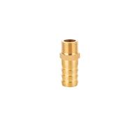 XSDSM Accesorios de Boquilla de Manguera de Latón Conector Hexagonal Adaptador de Manguera Macho Conector de Manguera para Conexión de Tubería,G 1/4 "Hilo Externo - 12 MM
