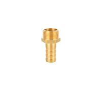 XSDSM Accesorios de Boquilla de Manguera de Latón Conector Hexagonal Adaptador de Manguera Macho Conector de Manguera para Conexión de Tubería,G 3/8 "Hilo Externo - 10 MM