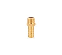 XSDSM Accesorios de Boquilla de Manguera de Latón Conector Hexagonal Adaptador de Manguera Macho Conector de Manguera para Conexión de Tubería,G 1/4 "Hilo Externo - 10 MM
