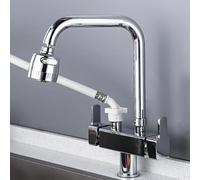 XSDSM Grifo Cocina Fregadero Grifo De Lavavajillas Giratoria Torneira Cozinha,Plata