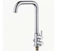 XSDSM Grifo De Cocina Fregadero Grifo De Lavavajillas Rotable Torneira Cozinha,Plata