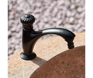 XSDSM Grifo Exterior Antihielo Grifo Agua Fria Grifos para Patio Exterior De Latón Adecuado para Riego De Jardines,Negro