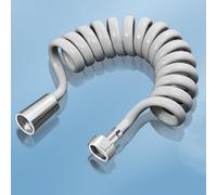 XSDSM Manguera Ducha Exterior Anti-Nudas Latiguillo Duchas Extensibles Tubo Ducha Flexible 2M,Gris