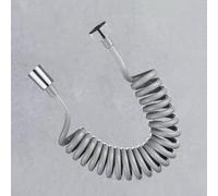 XSDSM Tubo De Ducha Flexible Manguera para Bidet G 1/2 para Grifo Latiguillo Duchas Extensibles,Gris