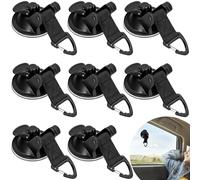 XSHAO® 8 ventosas para camping, ventosa multifunción, ventosa para autocaravana, camping, extra fuerte para toldos laterales de coche, tiendas de campaña/autocaravana/toldos/tiendas de campaña/lonas