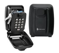 XShield 12-digit Combination Key Safe | Wall-mount Lock Box | Weatherproof & Heavy-duty | Large Capacity For Keys & Access Cards | Outdoor Security Lockbox For Home & Business