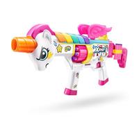 XSHOT Big Rizz Blastercorn con 24 Dardos de tecnología Air Pocket de ZURU, Juguete para Exteriores Dart Blaster para niños y niñas, Adolescentes y Adultos Mayores de 8 años