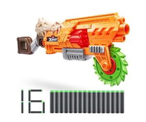 XSHOT Insanity HorrorFire Doomsday de Zuru con 16 dardos, tecnología de bolsillo de aire y almacenamiento de dardos, juguete al aire libre para niños y niñas, adolescentes y adultos