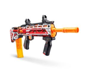 Xshot Skins Pro Series Longshot Blaster with Shoulder Stock, 20 Half-Length Darts and 20 Full-Length Darts, 2 Interchangeable Clips, Toy Foam Blaster, for Teens and Adults, 8 yrs and Older (40 Darts)