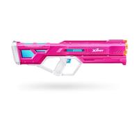 XSHOT Water Mega Pulse Motor Soaker Pink Skin de ZURU, Lanzador de Agua motorizado, se Llena de Agua en Tan Solo 1 Segundo, con batería Recargable.