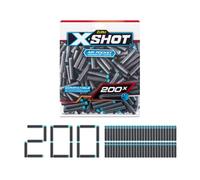 XShot ZURU - Paquete de Recarga de Dardos de Espuma universalmente Compatible (200 Dardos)