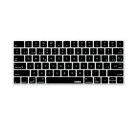 XSKN - Funda de silicona ultrafina para teclado Magic Keyboard A1644 (versi n 2015, dise o estadounidense) (en espa ol) (negro)