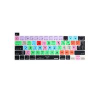 XSKN Logic Pro Funda de teclado de silicona para accesos directos en ingls para modelos Touch Bar 2019 MacBook Pro 16 pulgadas A2141 2020 MacBoo