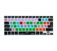 XSKN Logic Pro X 10 de teclado piel de silicona para MacBook Air 13, Macbook Pro 13 15 17, Retina (US & Europea ISO teclado)