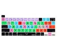 XSKN Logic Pro X English QWERTY - Funda de silicona para teclado para MacBook Pro 2019 de 16 pulgadas A2141 2020 MacBook Pro de 13.3 pulgadas A2251/A2289 con barra táctil y Touch ID, versión de EE. UU