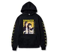 XSLGOGO Banana Fish Sudadera con Capucha Unisex de Manga Larga Casual Sudadera con Capucha Ash Lynx Sudadera con Estampado de Anime