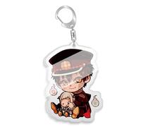 XSLGOGO Jibaku Shounen Hanako-kun Llavero Anime Impreso Llavero Acrílico Bookbag Llavero Colgante Decoración Hanako-kun Llavero