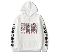 XSLGOGO Unisex Anime The Seven Deadly Sins Sudadera con Capucha Meliodas Graphics Pullover Dragon'S Sin of Wrath Casual Sudadera de Manga Larga
