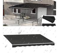 XSMYdpuk Toldo de Patio retráctil eléctrico Manual, Tela de Repuesto, Resistente al Agua, Cubierta de toldo para jardín, Exterior, Refugio para terraza, Patio Trasero, balcón, Porche (tamaño: 6x2,5 m