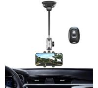 xSoporte de teléfono de automóvil para fotografía, Montaje de teléfono con una Fuerte Base de Taza de succión: Accesorios en el Tablero de automóviles Anti -Shake, autopista de teléfono