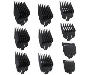 XSPANDER Juego de 10 peines para recortadora de pelo Wahl Icon, MC2, Pilot, Pro Basic, SuperTaper, SuperTaper II, Taper2000, 79608/79600-2101, 79434/79470(2240LP)