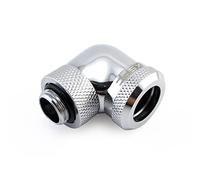 XSPC Tubería rígida G1/4 a 14 mm - Montaje giratorio 90 V2 (cromo)