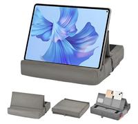 XSQD Almohada de Lectura Plana, Soporte Tablet Cama, Estantería de Soporte Triangular Plegable, Almohada de Lectura Portátil Multifuncional, Para Tabletas, Teléfonos Móviles y Almohadas de Lectura