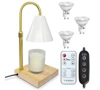 XSS Lampada Scalda Candela, Lampada Profumata con Timer e Dimmer