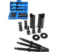 XSTARYE Bicicleta Extractores de Rodamientos Internos con Cajas Moldeadas por Soplado Extractor Cojinetes Bicicleta con 5 Clips(9-23 mm) Abiertos para Rodamientos Caja Cambios, Rodamientos Agujas...