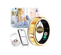 XSWCCJJ 2026 TOP1 9.0 Anillo inteligente de diamante y estuche de carga inalámbrico【Número de industria 1 - 0 Error de medición】Rastreador de fitness para monitoreo del sueño, anillo inteligente