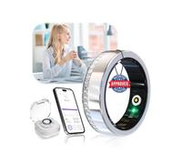 XSWCCJJ Anillo inteligente: 2,5 g ultraligero, 11 veces más ligero que el reloj inteligente: nanomonitoring JZ 5.1-Al - 0,1% ± error: 24 h de monitoreo de salud, sin ABO, batería de 5 - 10 días