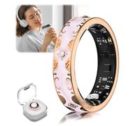 XSWCCJJ Anillo inteligente de diamante TOP-1 2026 y funda de carga inalámbrica【Mejor de la industria, 0% de desviación medida】 Anillo inteligente para mujer para monitoreo del sueño, SpO2 portátil